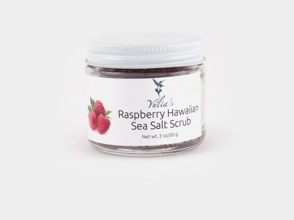 Raspberry Hawaiian Dead Sea Salt Scrub